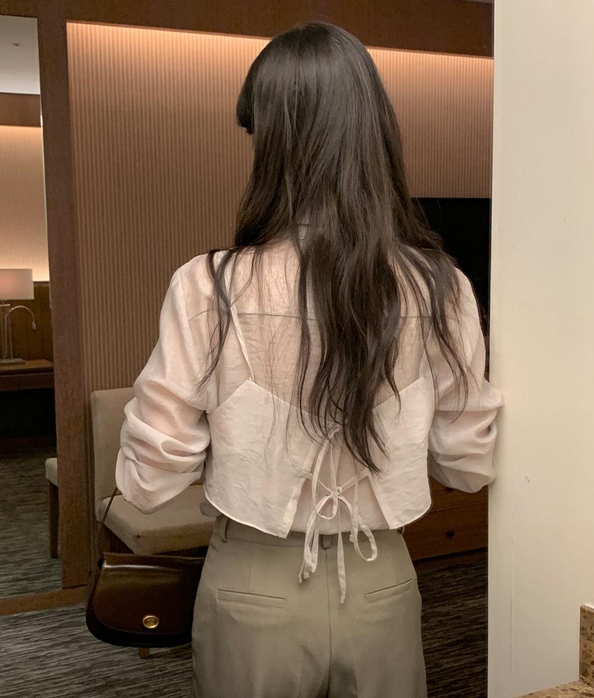 오디너리먼트 포네 레이어드 셔츠 블라우스 3color!