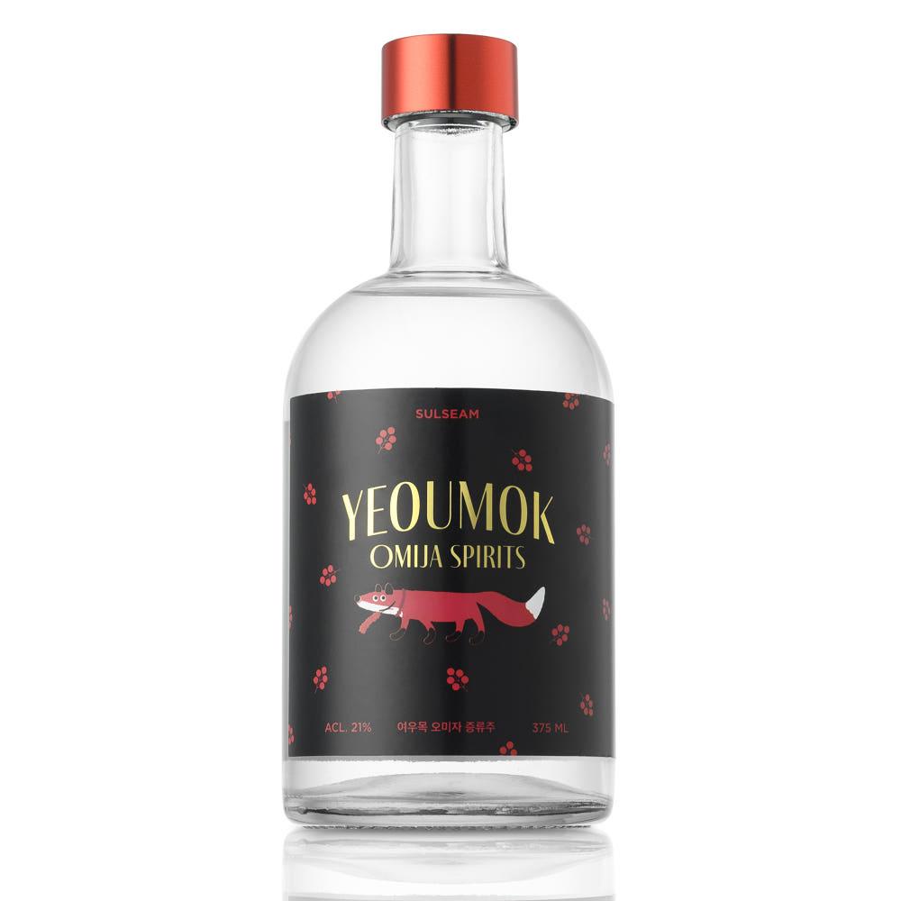 술샘 여우목 21도 375ml 오미자증류주