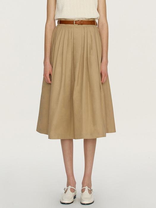 BOROMWAT Flared skirt (Black/Beige)