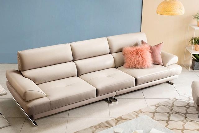 [10%쿠폰+5%카드사] 엘로아 4인 천연면피 소가죽 소파 10colors(스툴무료)