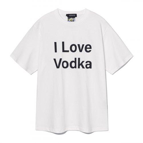 I Love Vodka T-shirt (White)
