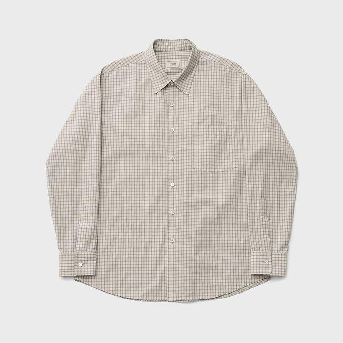 Ordinary Check Shirt (Ecru)