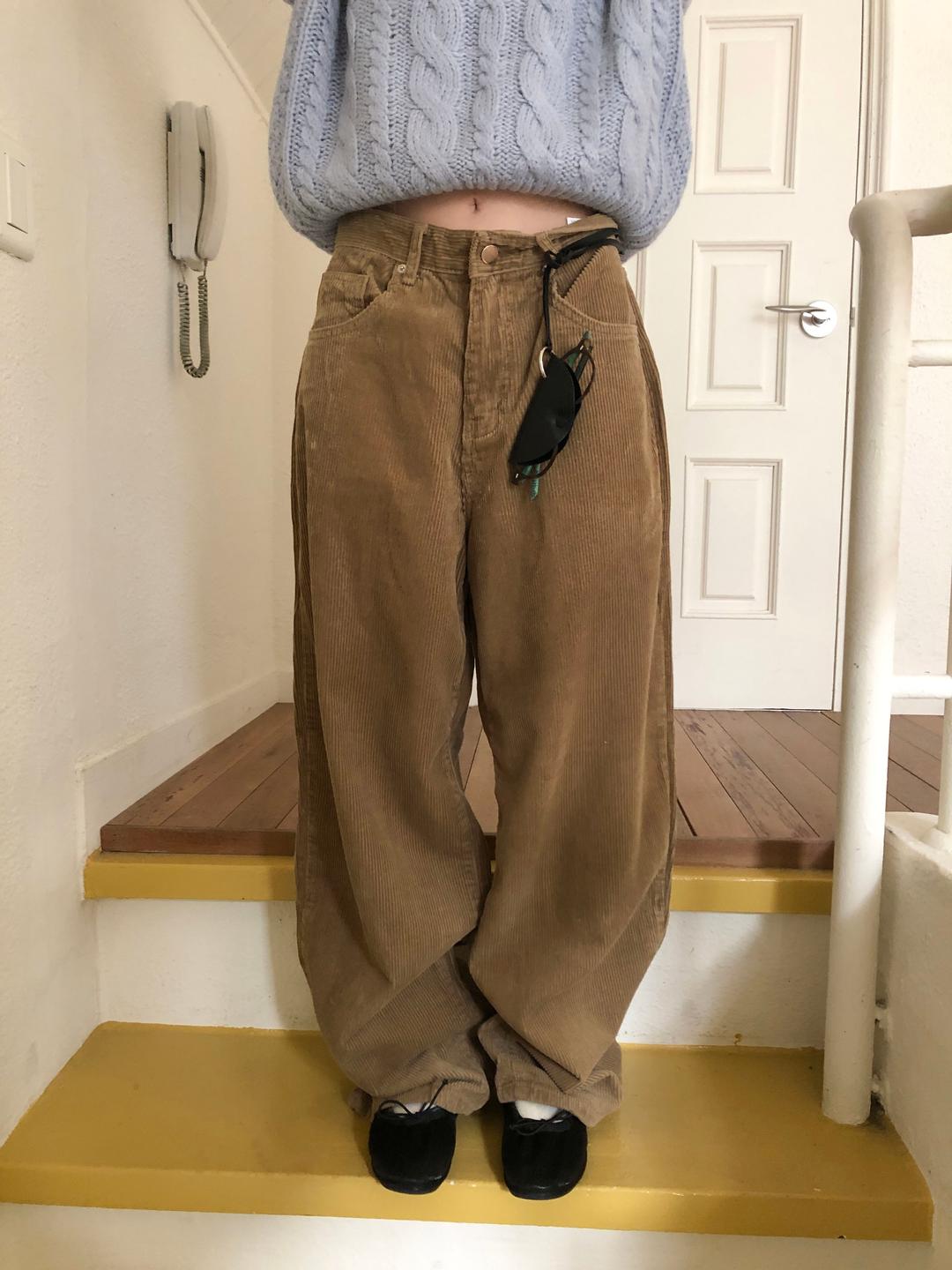 *closet* 꼬모 코듀로이 팬츠 (4 color, 3 size)