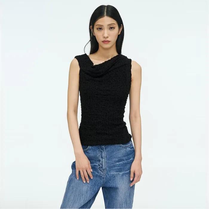 Unbalanced Mini Top  Black (AG6442A035)