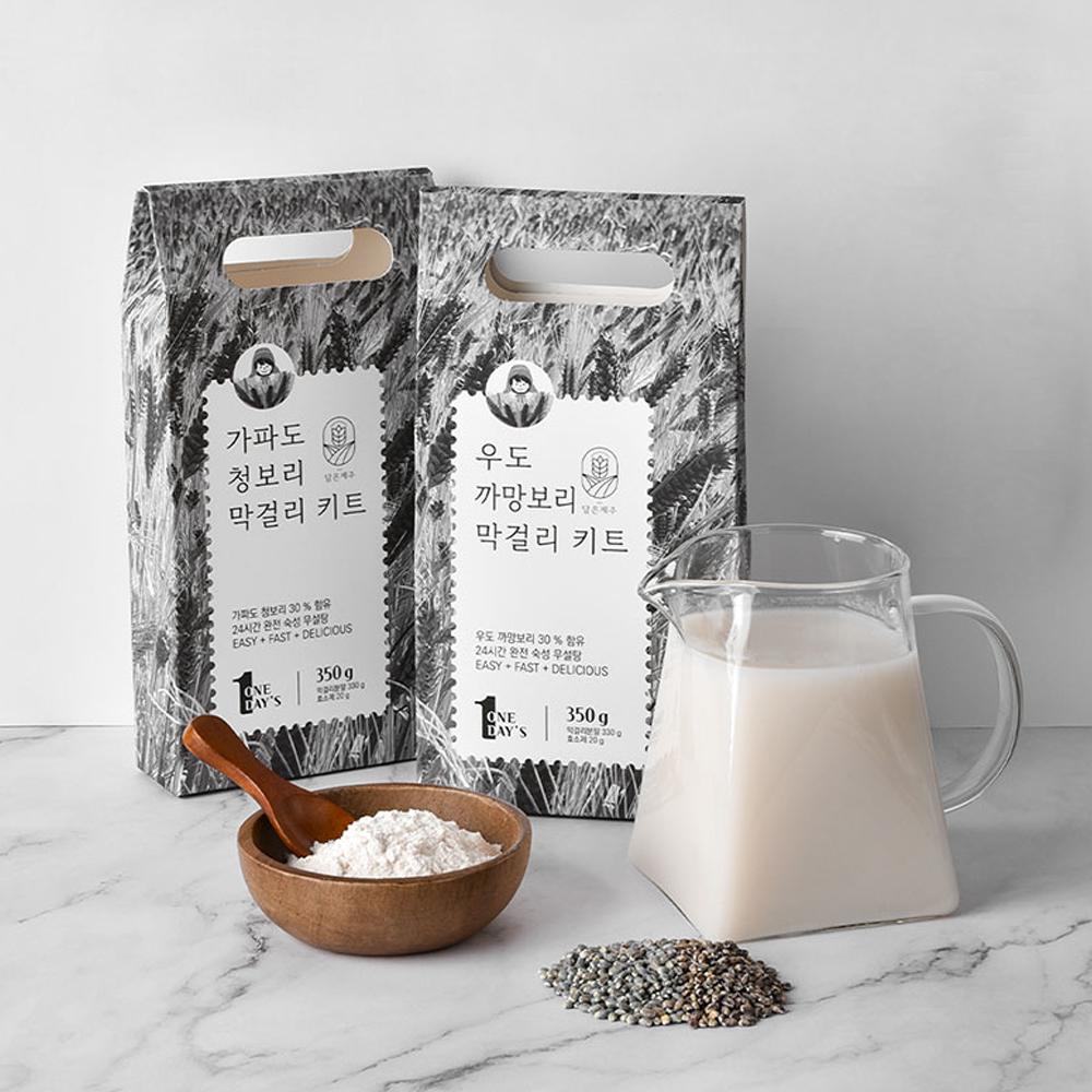 [담은제주] 막걸리 키트(청보리, 까망보리)