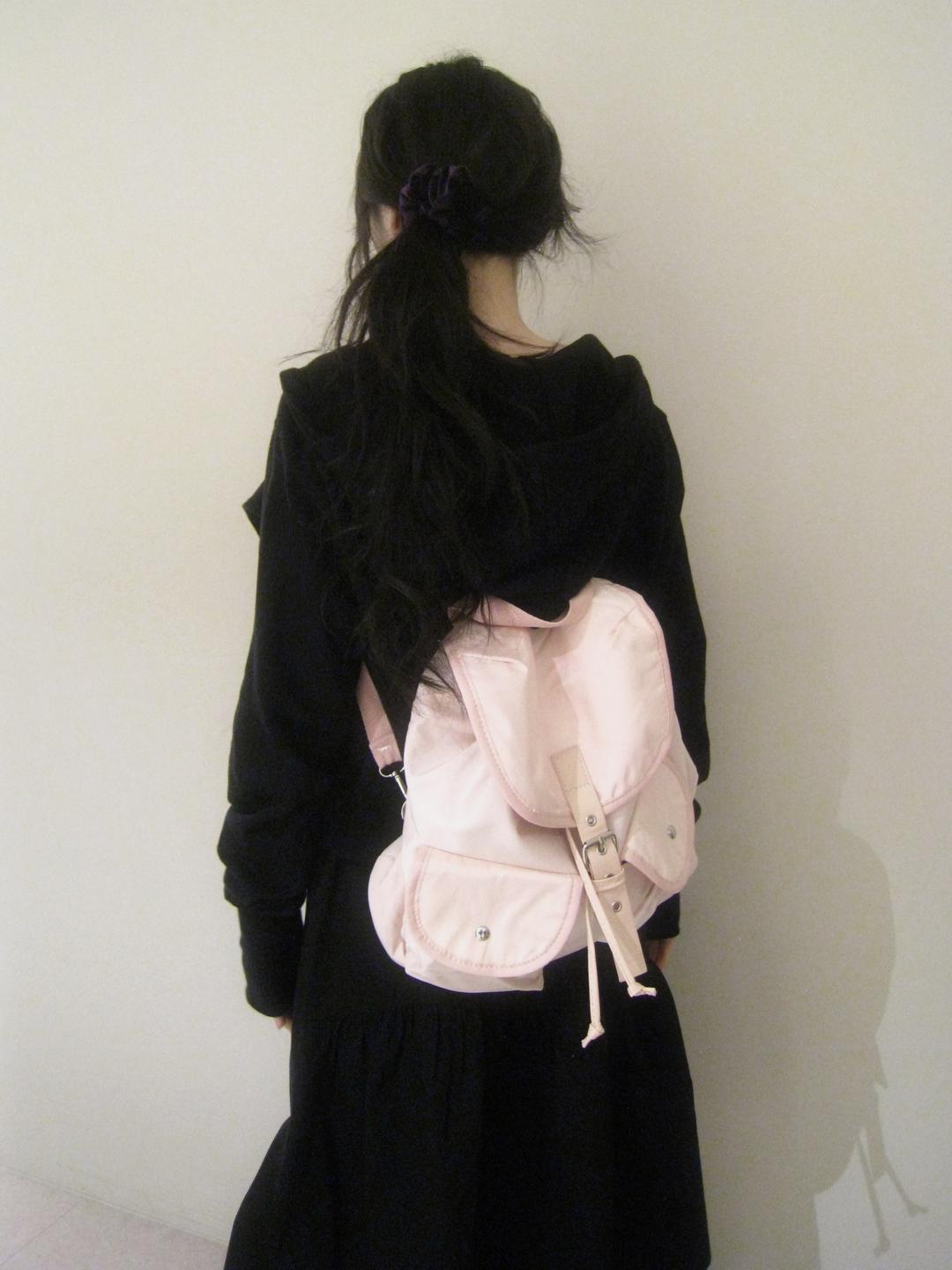 pink backpack