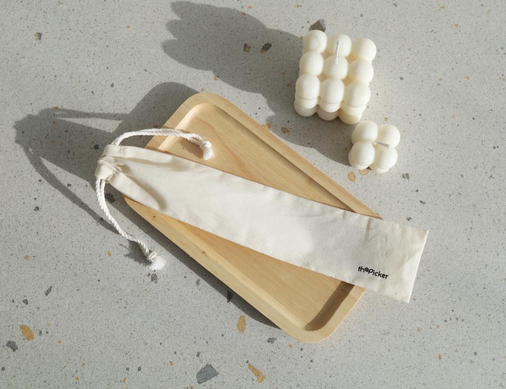 [더피커] 다회용 빨대 주머니