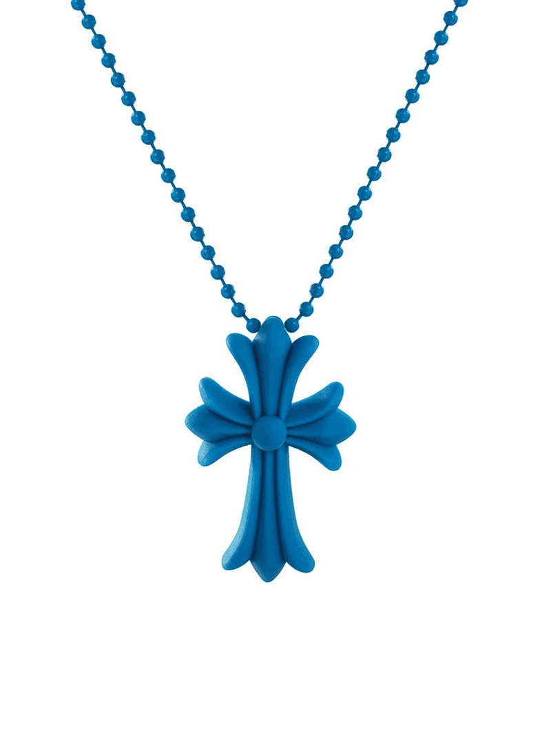 Colorful Cross Necklace (15Color)