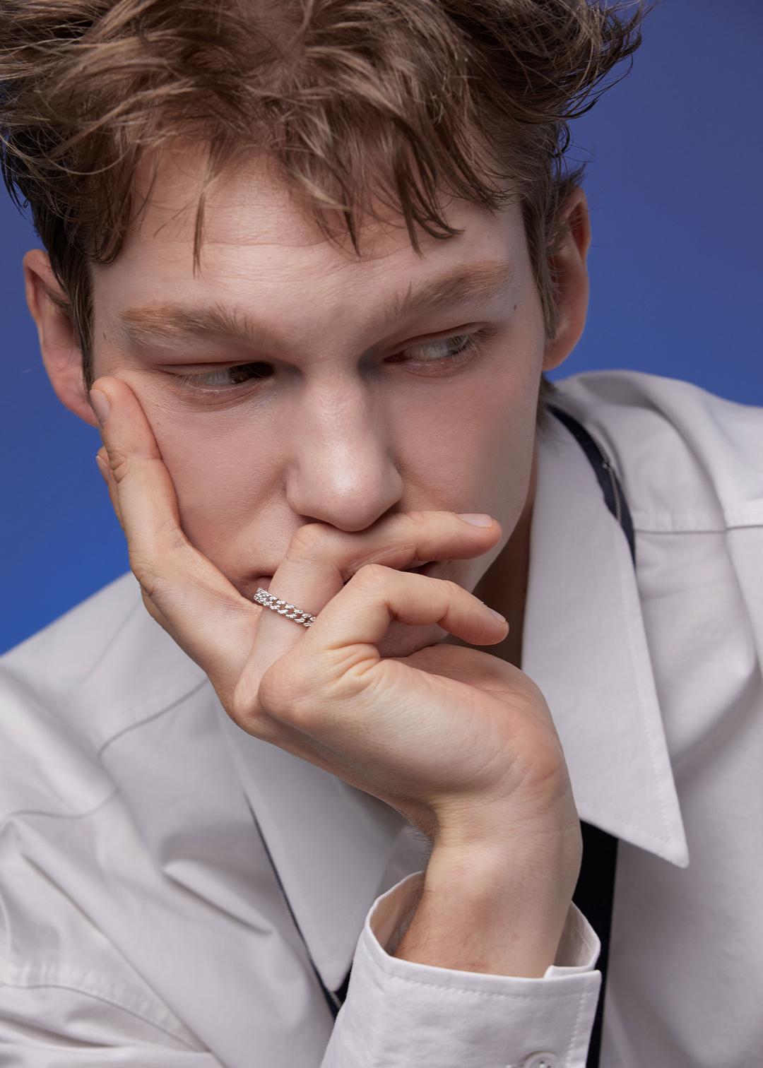 [Weeekly 착용] Pave Chain Ring