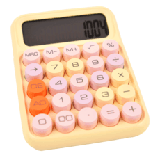 프라홈 레트로 기계식 소형 전자 계산기 키보드 키캡 청축