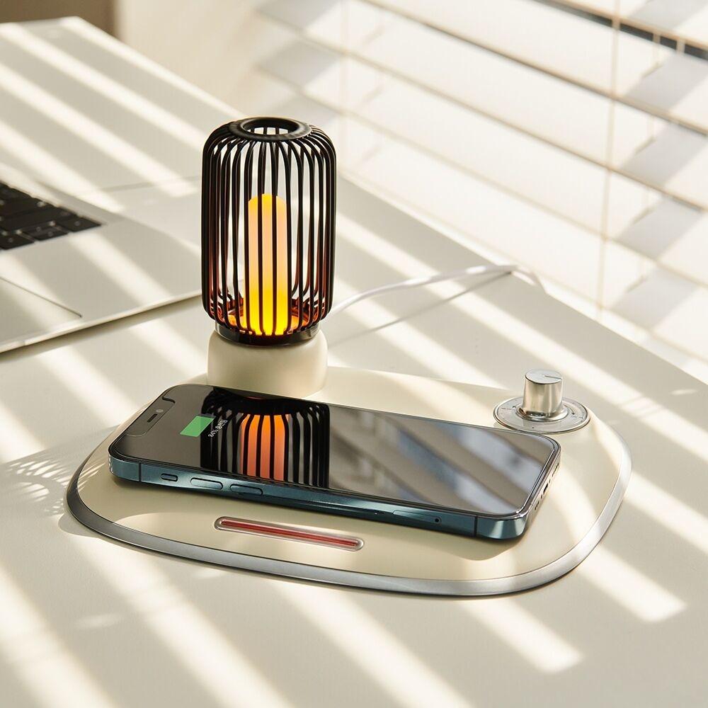 뮤란드 C3 LED 무드등 고속 무선충전기