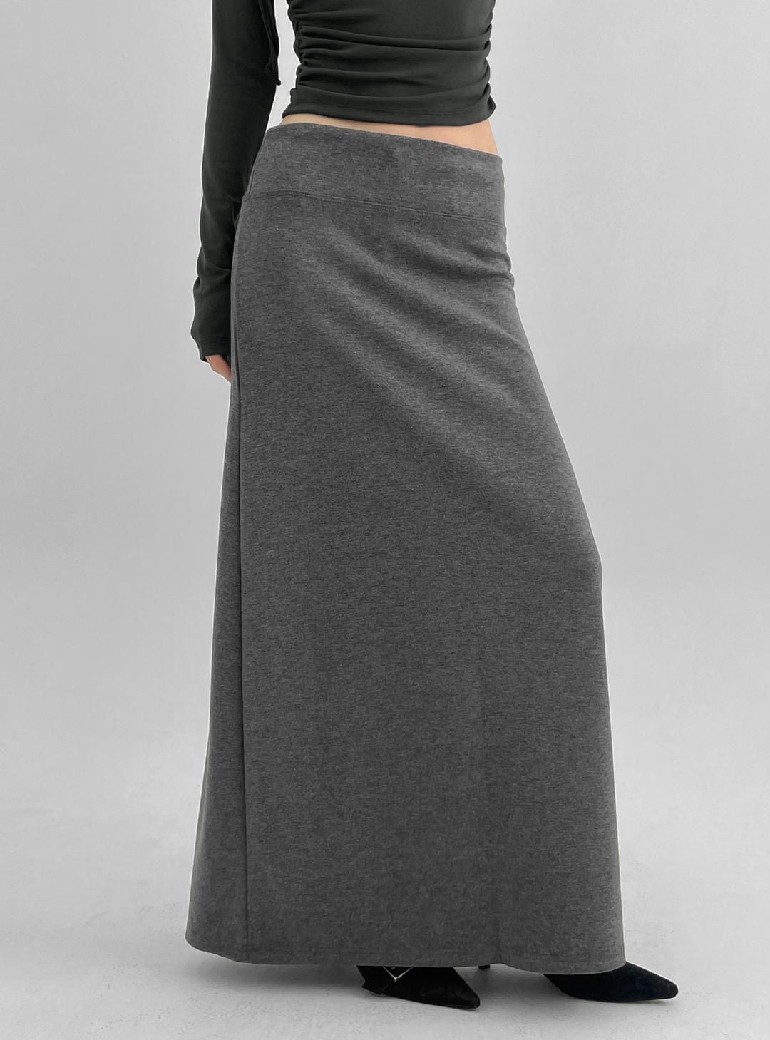 블랙업 [1천장판매] 라루냐 맥시 롱스커트