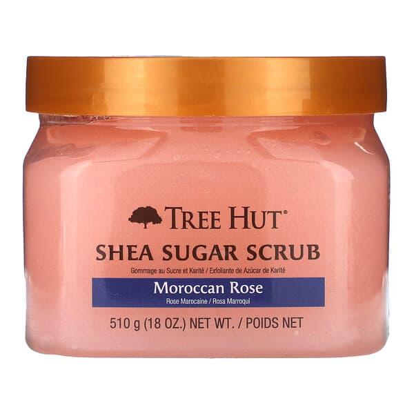 Tree Hut, 시어 슈가 스크럽, 모로칸 장미, 510g(18oz)