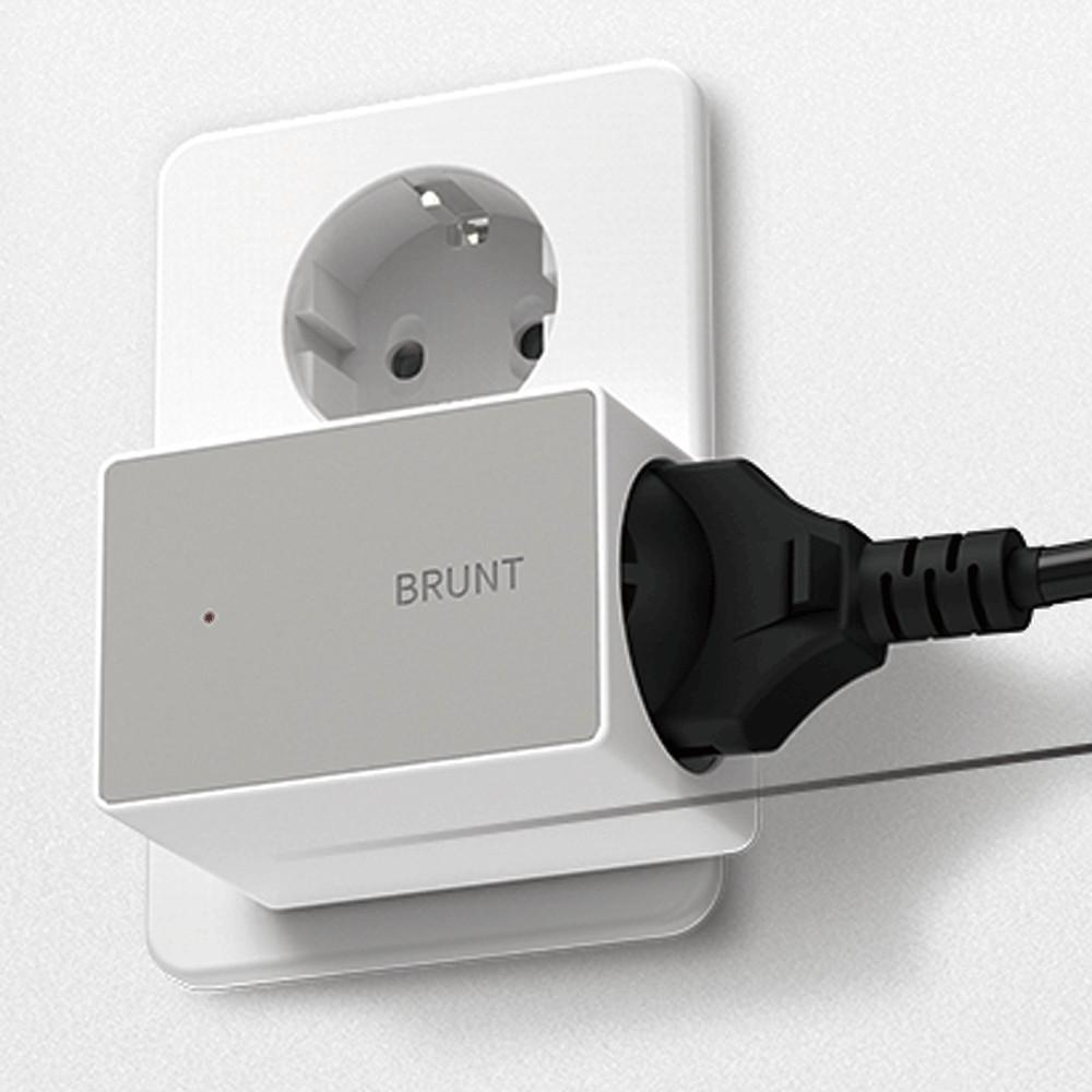 헤이홈 X 브런트 스마트 플러그 콘센트 원격제어 예쁜 디자인 1구 멀티탭 IoT 스위치