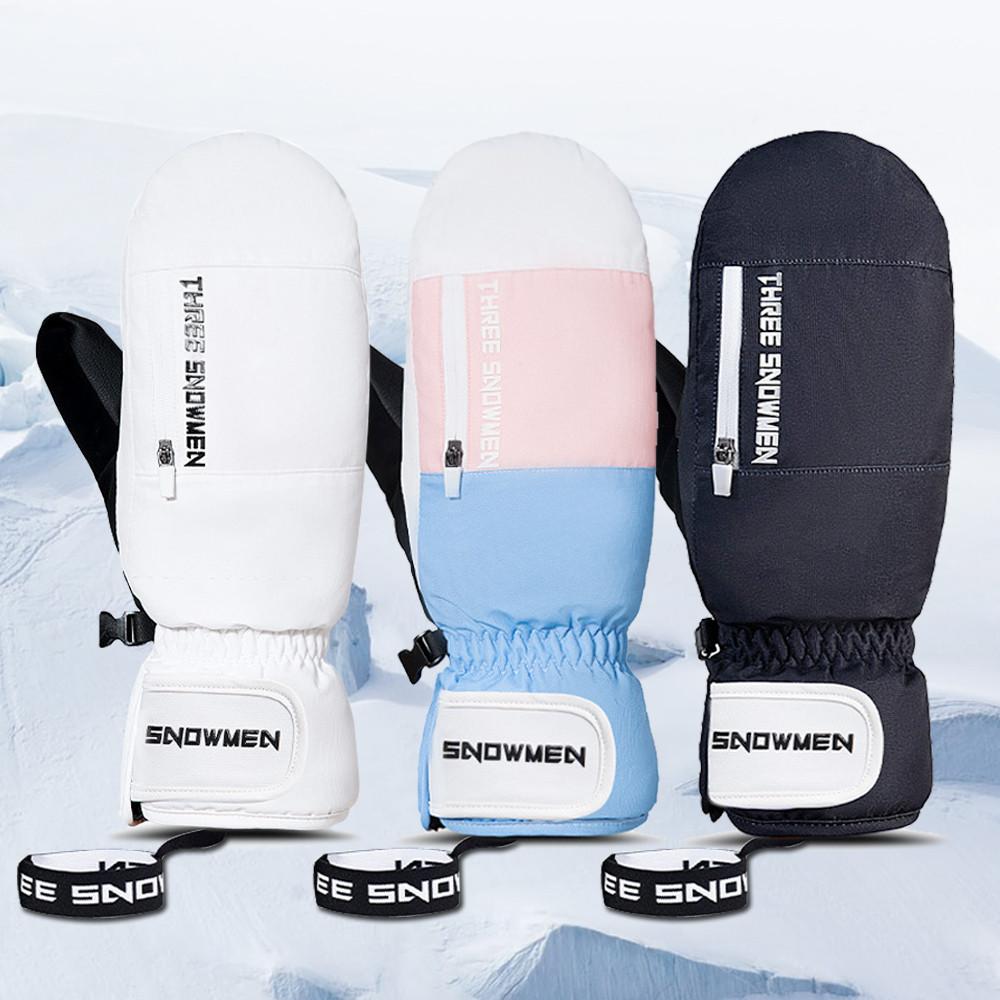 트레벨로 THREE 스노우맨 방한 방수 스키 스노우보드 벙어리장갑