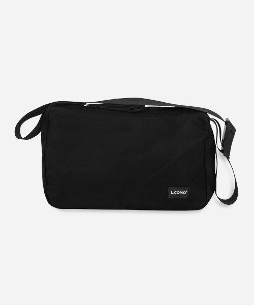 유틸리티 미니멀 크로스백 블랙