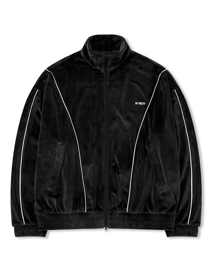 벨루아 파이핑 트랙 탑 블랙