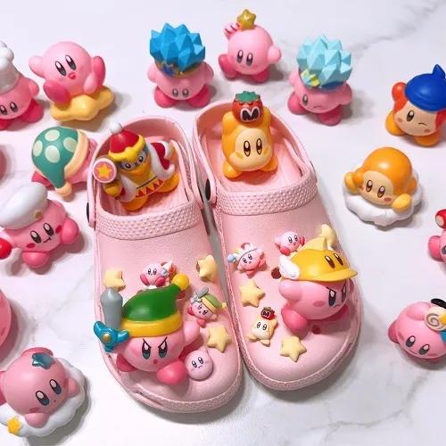 🚀 올씨 캐릭터 닌텐도 별의 커비 요리 슈비츠 신발 꾸미기 [당일로켓출고]