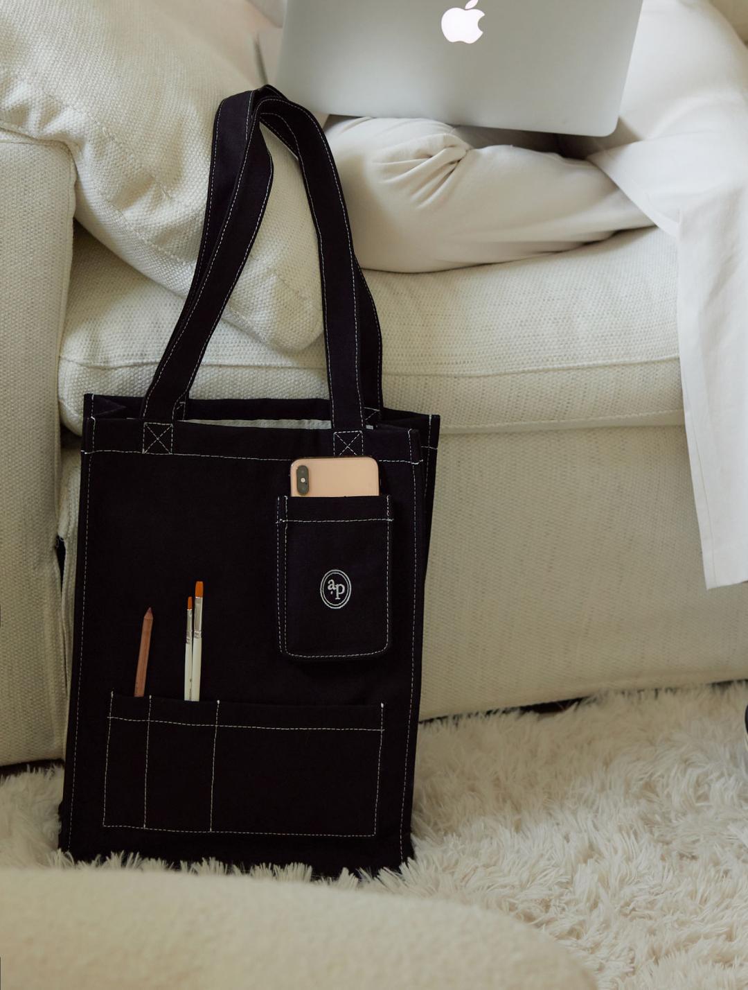 Stitch pocket bag [ black ]