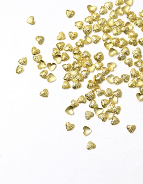 엠보 하트 스터드