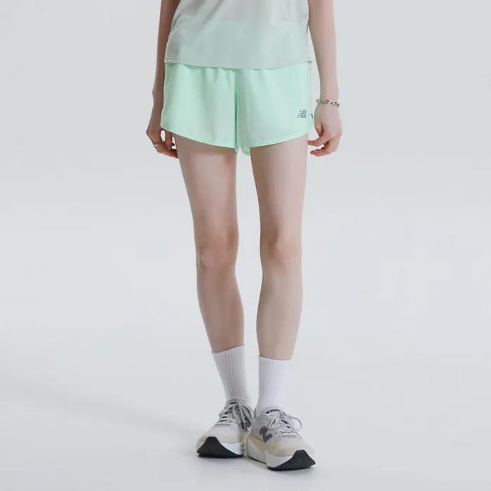NBNVF36002 / WOMEN 스포츠에센셜 3부 우븐 쇼츠 (L/GREEN)