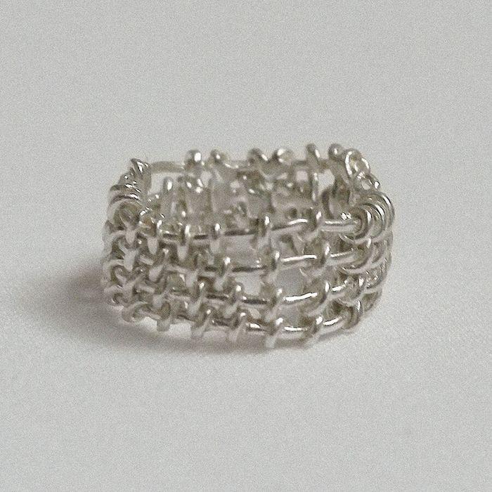 Crochet knit Ring (4 lines)