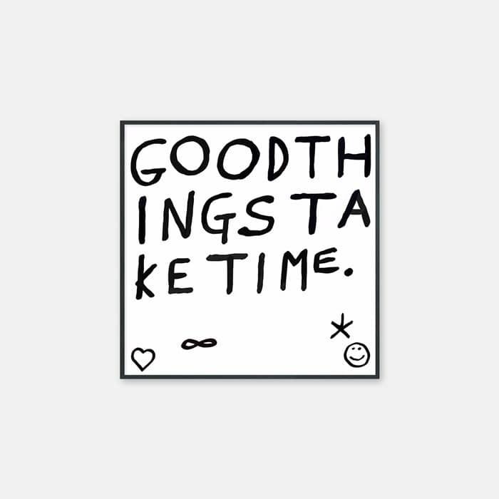 Goodthings take time 포스터