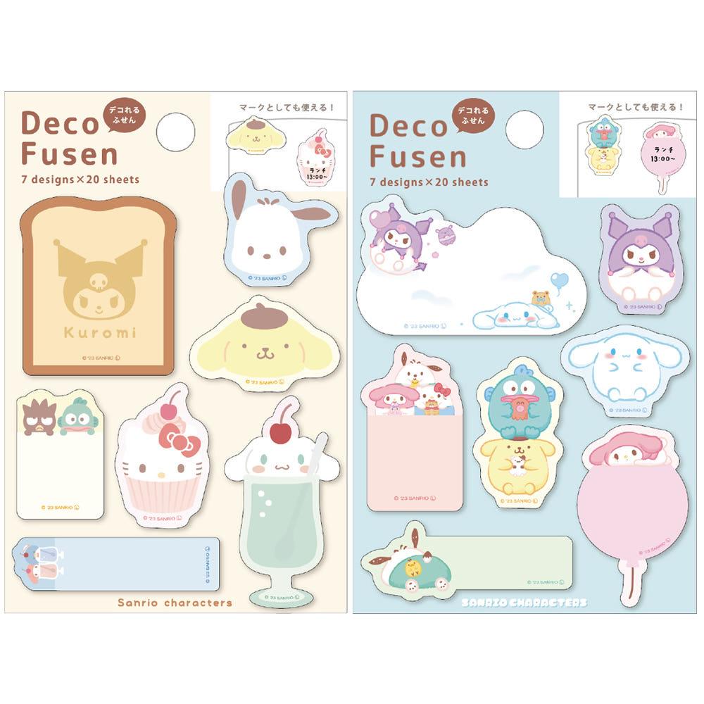 산리오 다이컷 데코 미니 포스트잇 점착 메모지 세트