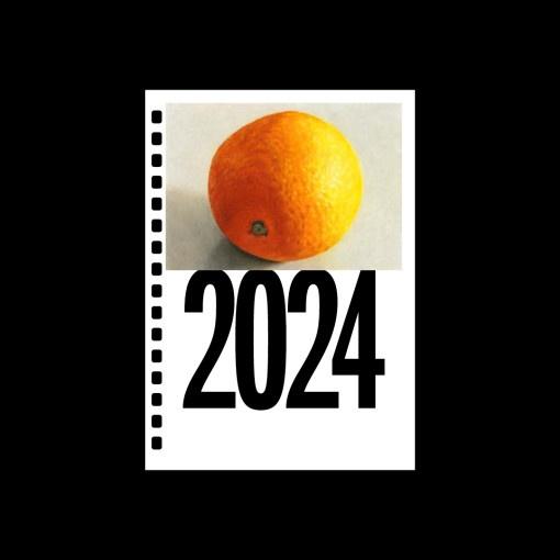 호상근 x 오렌지 슬라이스 타입 2024 노트 달력