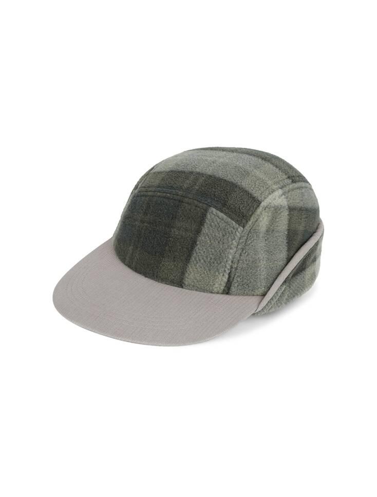 Trail Fleece Earflap Cap Grey