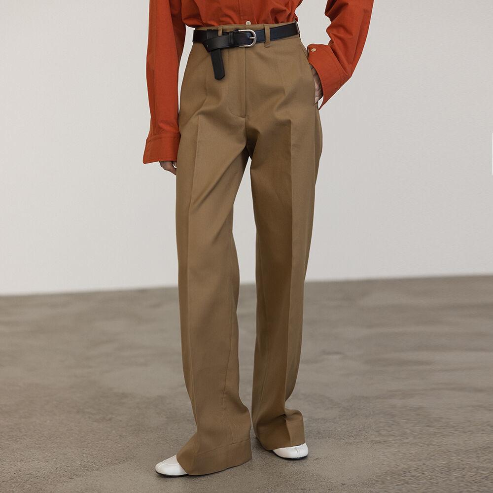 프리미엄 코튼 팬츠 Ludhiana Premium cotton pants - Camel Beige