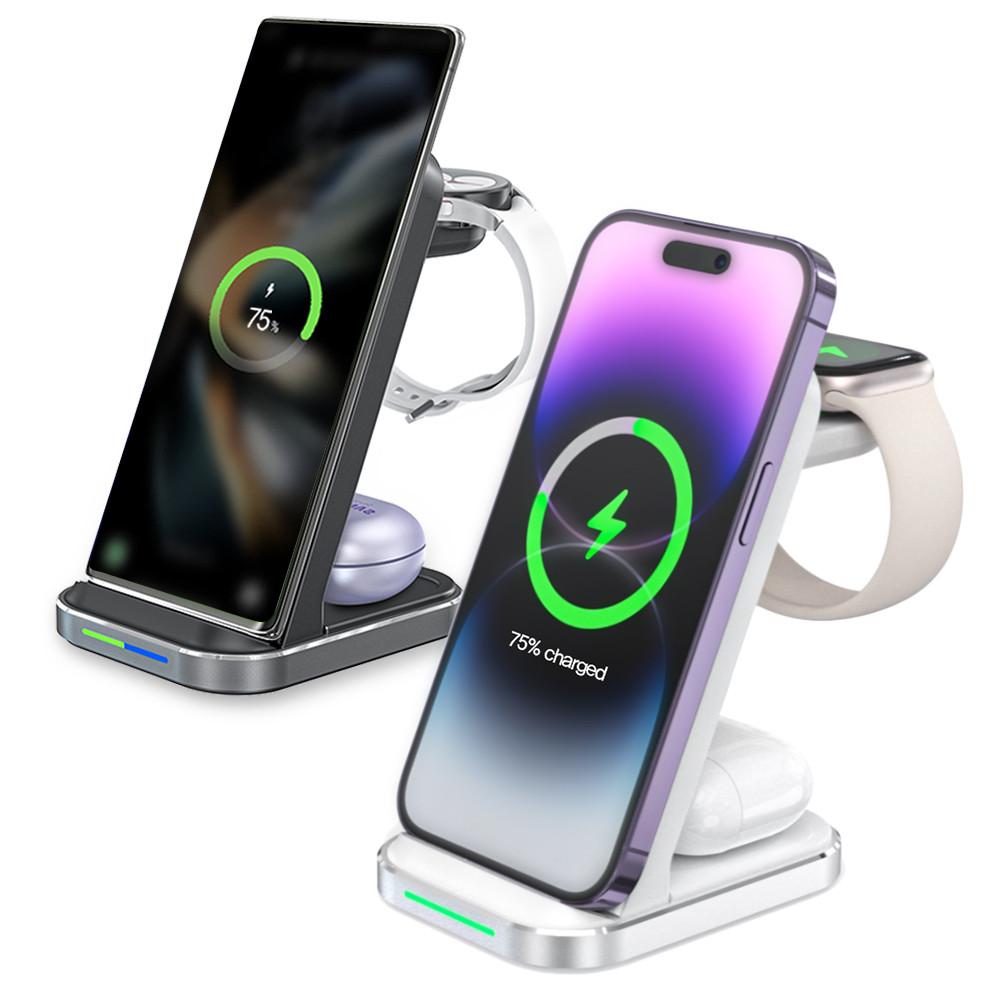 [리뷰이벤트] 클레버 타키온 3in1 갤럭시 아이폰 거치형 맥세이프 올인원 고속 멀티 무선충전기 MG3