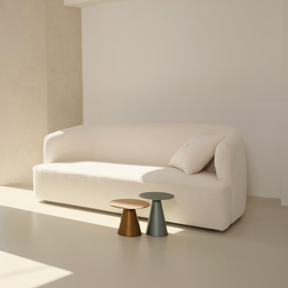 [베스테브로] 순수소파 고급 부클 패브릭쇼파 아이보리색 190cm 2인용