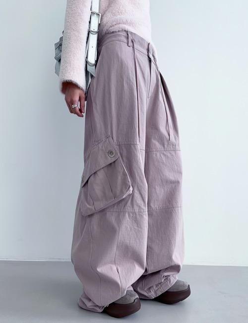 one pocket ballon maxi pants
