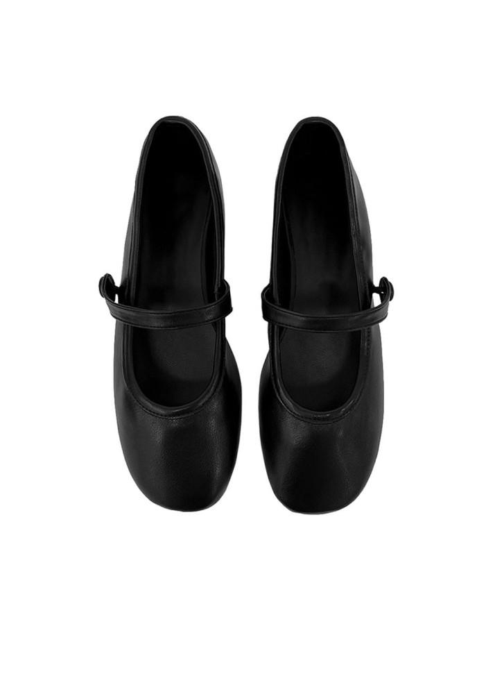 에제에제 슈즈 베이직 블랙 베니토 플랫(18)