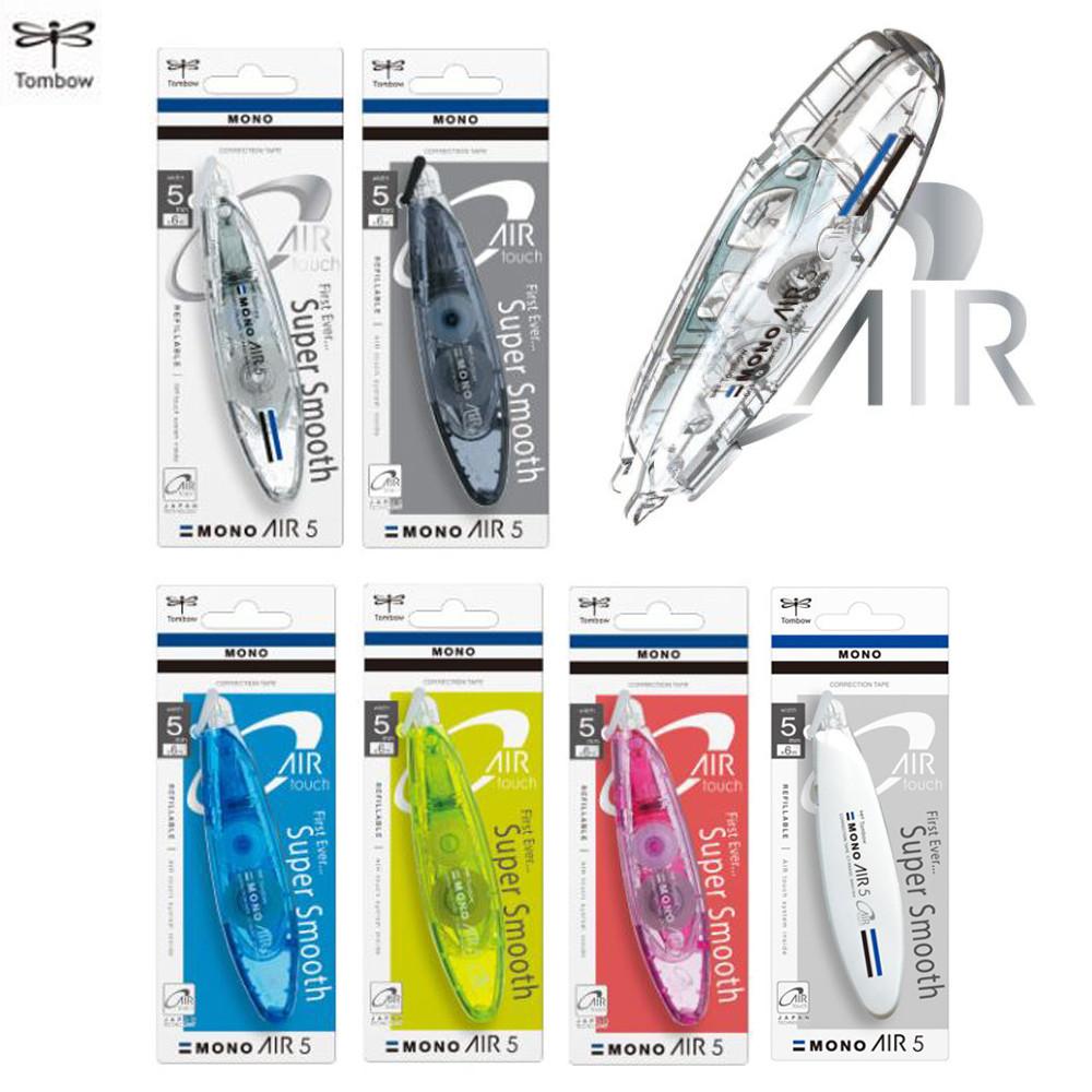 톰보 모노 에어 수정테이프 펜타입 화이트 에어터치 수정용품 CT-PAX5