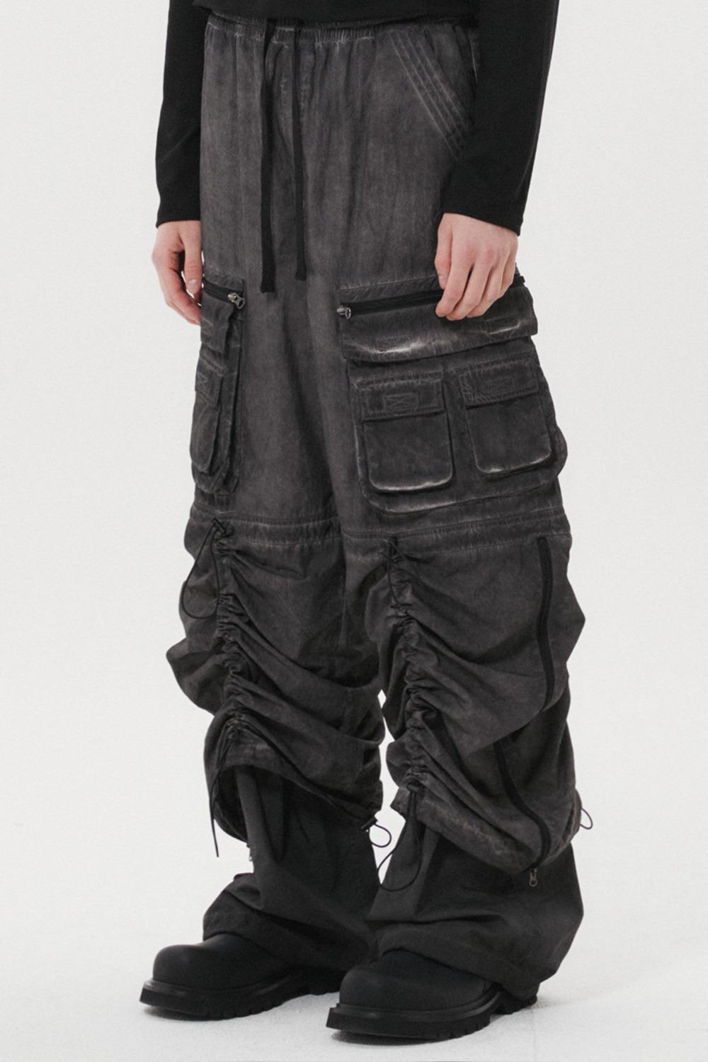 오버 다이드 트랜스폼 팬츠