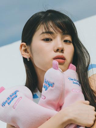 베이비로션 헤드커버 세트 핑크