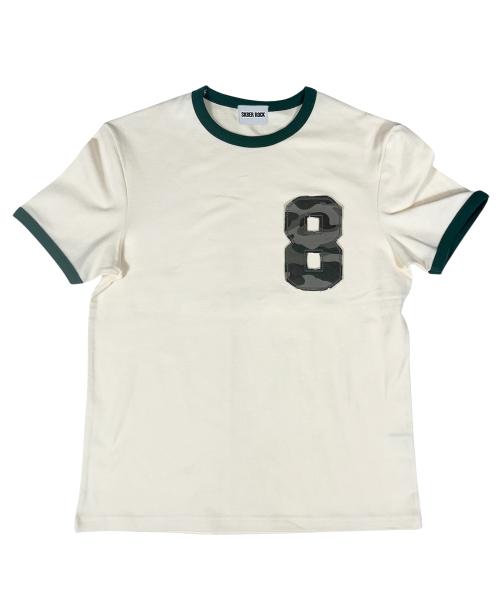 Eight Ringer T-Shirt ((cream*darkgreen))