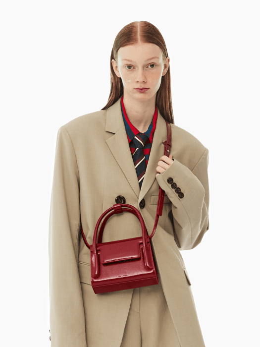 마티백 18 크링클드 - 레드