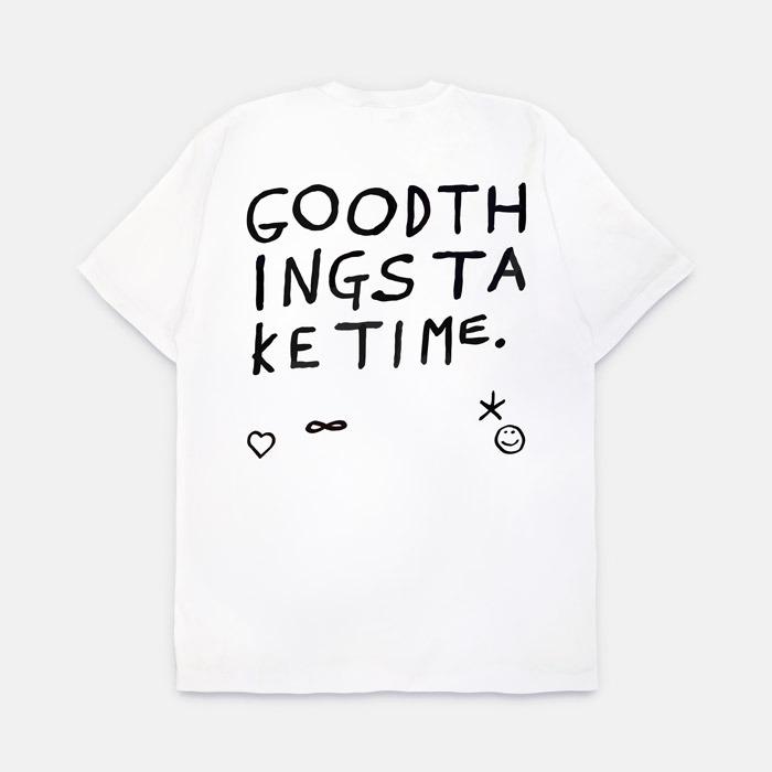 Goodthings take time 반팔티셔츠