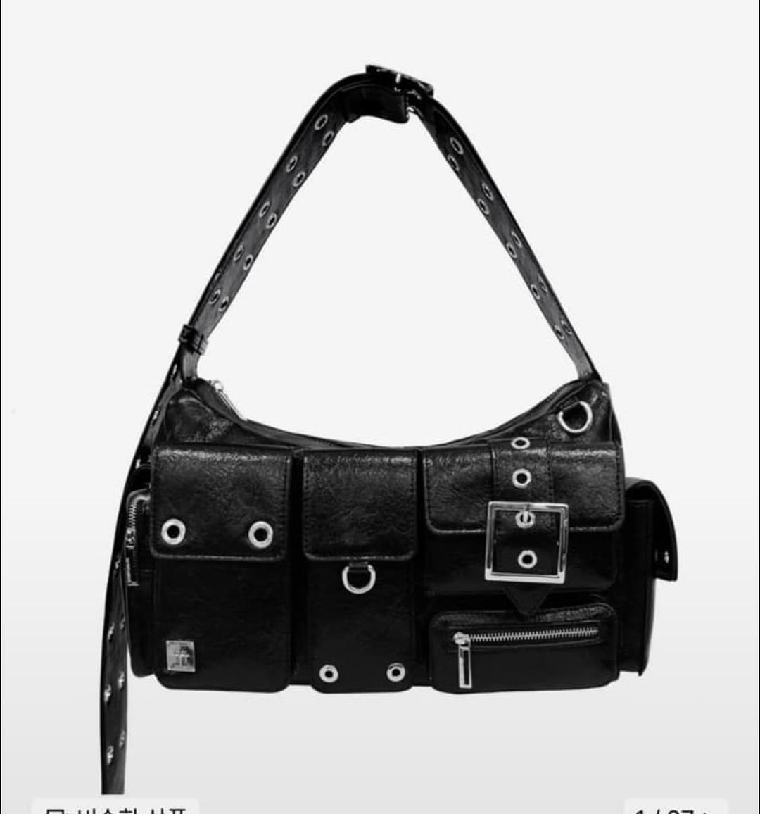 블랙퍼플 포트리스 백 블랙 fortress bag 가방 | 후루츠패밀리