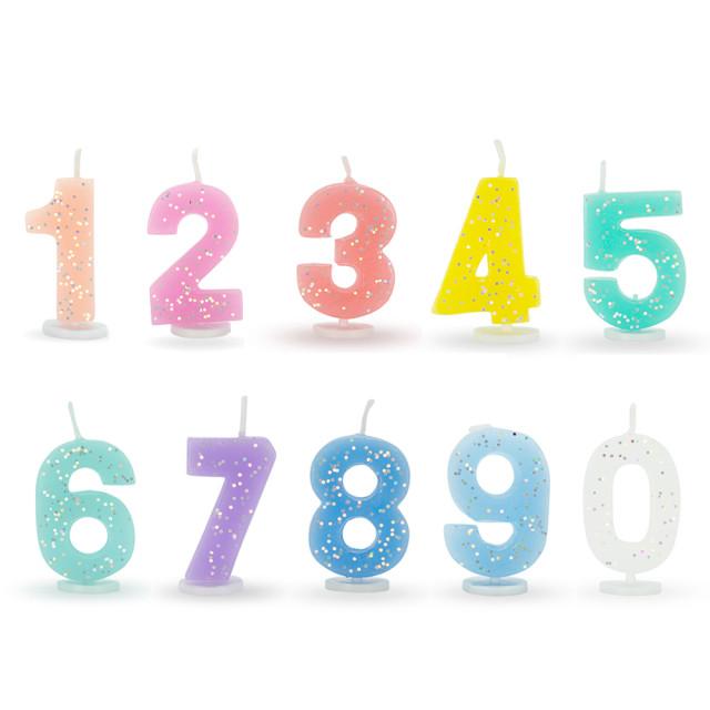 유어캔들 그란데 글리터 숫자초