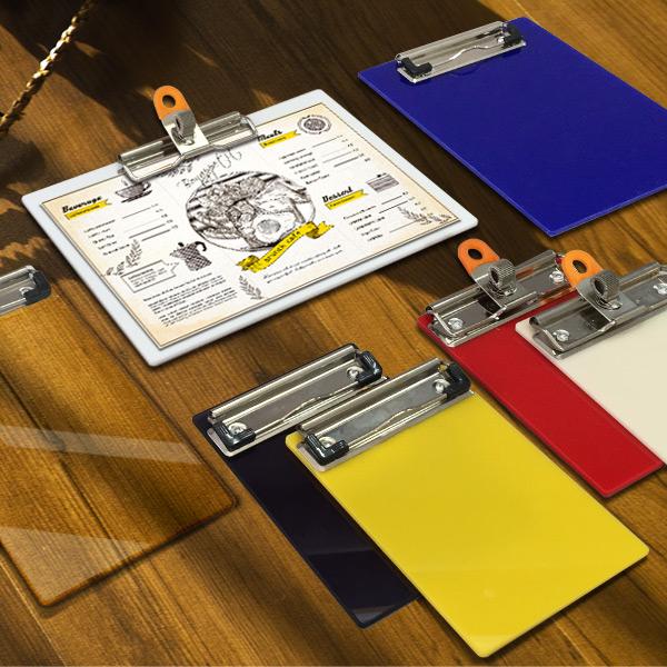 투명 클립보드 빌지판