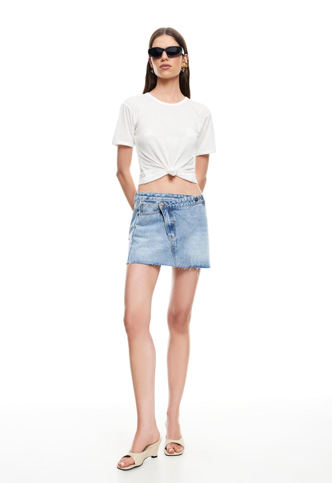 LONDON TOWN TEE - MOONLIGHT - XXS / MOONLIGHT