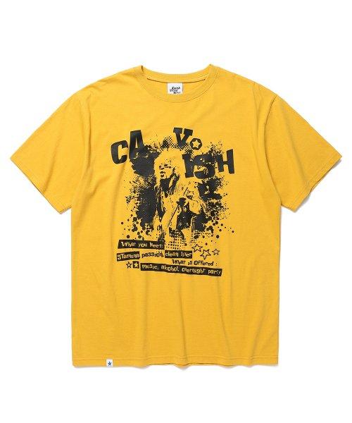 COLLINS SS TEE YELLOW(CV2DMUT501A)