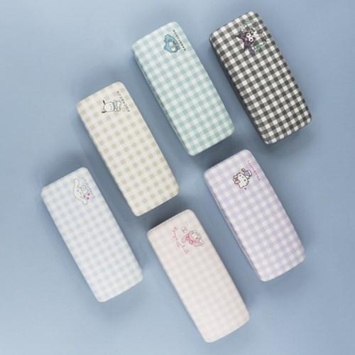 산리오 안경케이스 안경닦이 세트 6종 헬로키티 마이멜로디 시나모롤