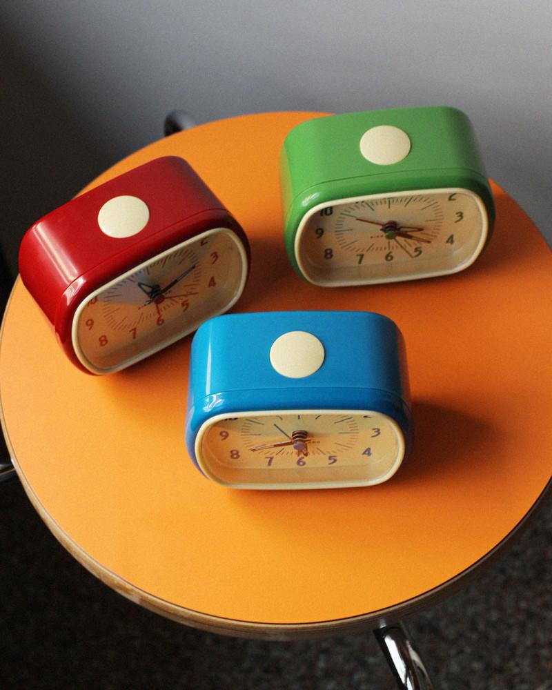 (kikkerland) 레트로 탁상시계 알람시계 (3color)