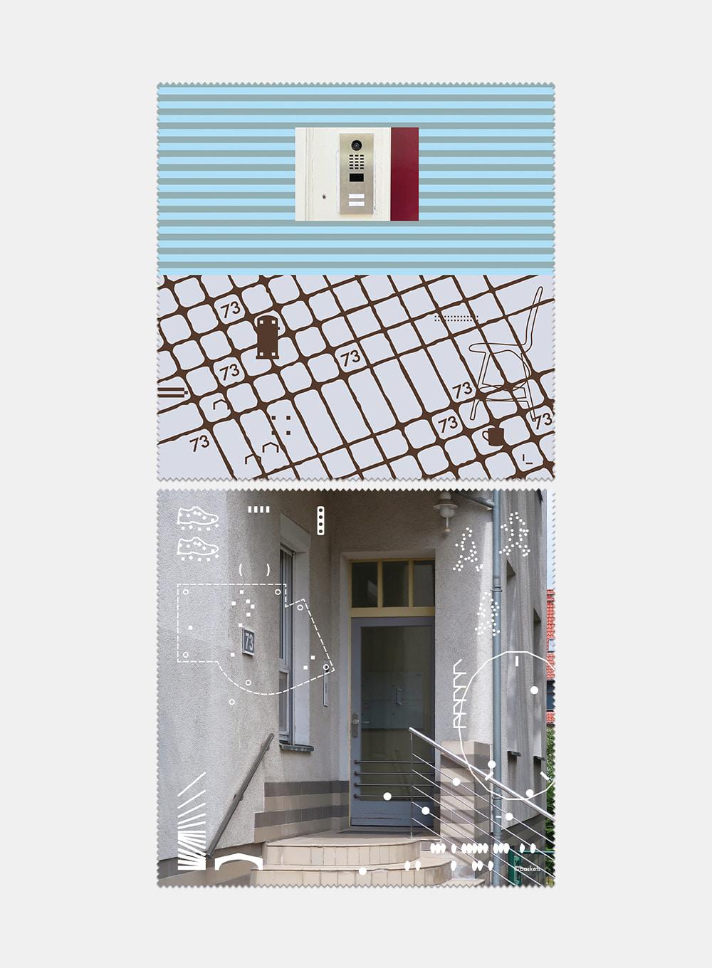 GLASSES CLEANING CLOTH Door