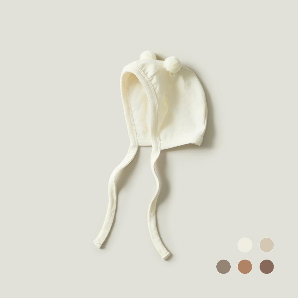 누보 곰돌이 보넷 - 피카부 아기모자 아기보넷